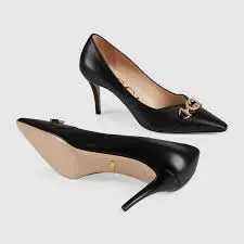 Alternative view of Giày Gucci Ladies Zumi Mid-Heel Pumps In Black 596860-C9D00-1000