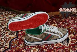 Giày Gucci Tennis 1977 High 'Beige Ebony' 625807-HVK70-9765 - Ảnh 6