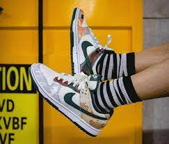 Giày Nike Dunk Low SE 'Multi Camo' DH0957-100 - Ảnh 5