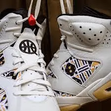 Giày Nike Jordan 6 Retro 'Quai 54 - Sail Gum' CZ4152-100 - Ảnh 3