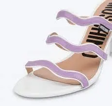Giày Cao Gót Moschino Ric Rac Patent 'Lilac' MA28277C0EMB165B - Ảnh 4
