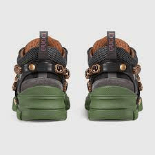 Giày Gucci Wmns Flashtrek Crystals 'Green' 537355-GGZ30-1261 - Ảnh 4