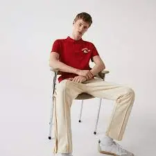 Áo Lacoste Men's Ultralight Lettering Knit Polo YH0028-51G-RAX - Ảnh 3