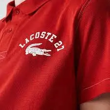 Áo Lacoste Men's Ultralight Lettering Knit Polo YH0028-51G-RAX - Ảnh 4