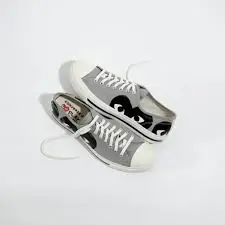 Giày Converse Comme des Garçons PLAY x Jack Purcell Drizzle Black 171259C - Ảnh 4