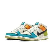 Giày Nike Dunk Mid 'Pale Ivory Multi-Color' DV0830-100 - Ảnh 3
