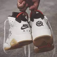 Giày Nike Jordan 6 Retro 'Quai 54 - Sail Gum' CZ4152-100 - Ảnh 4