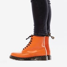 Alternative view of Giày Dr.Martens 1460 Smooth Leather 'Orange' 25714659