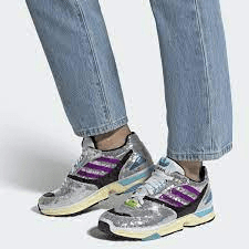 Giày Adidas ZX 4000 'Silver Blue Purple' FY4826 - Ảnh 7