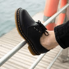 Alternative view of Giày Dr.Martens 1461 Virginia 'Black' 20834001