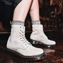 Alternative view of Giày Dr.Martens 1460 Pascal Tie Dye Suede Lace Up 'Pink White' 26406971