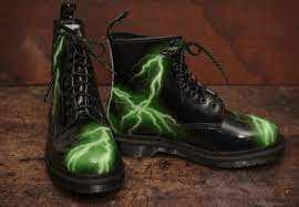 Giày Dr.Martens 1460 Flash 'Black Green Flash' 27052001 - Ảnh 3