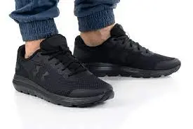 Alternative view of Giày Under Armour Surge 2 'Triple Black' 3022595-002