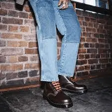 Alternative view of Giày Dr.Martens 1460 Ben Smooth Leather Lace Up 'Red' 26917601