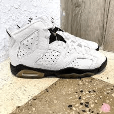 Giày Nike Air Jordan 6 Retro BG 'Alligator' 384665-110 - Ảnh 4