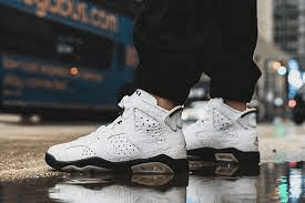 Giày Nike Air Jordan 6 Retro BG 'Alligator' 384665-110 - Ảnh 5