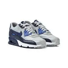 Alternative view of Giày Nike Air Max 90 Leather Wolf 'Grey Black' 833412-009