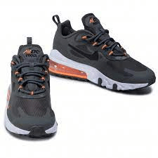 Giày Nike Air Max 270 React 'Iron Grey Total Orange' CZ2528-001 - Ảnh 3