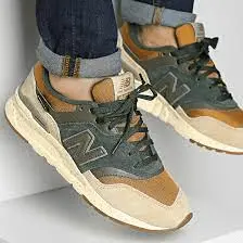 Giày New Balance 997H 'Dark Green Mustard' CM997HTW - Ảnh 4