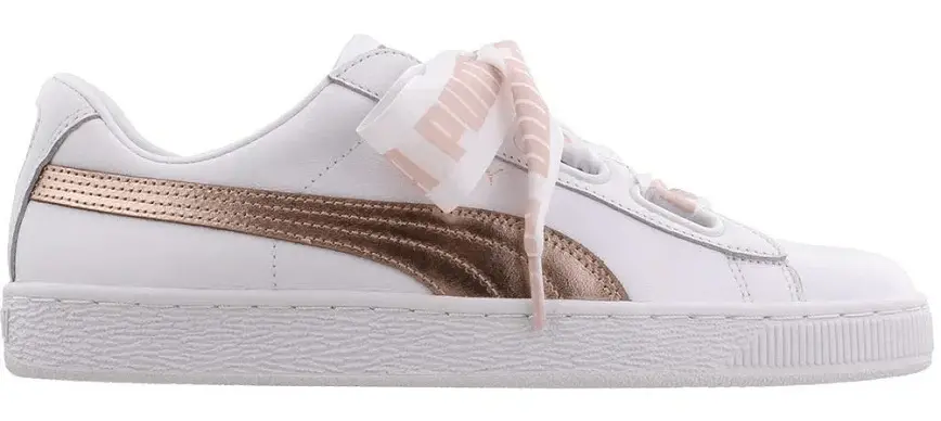 Giày Puma Basket Heart 'Metallic' 367767-01
