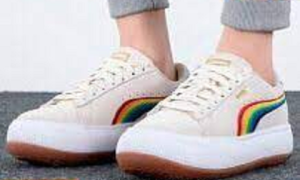 Alternative view of Giày Puma Suede Mayu 'Rainbow' 387239-03