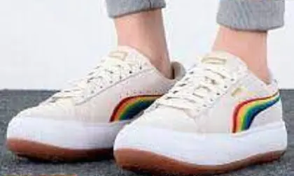 Alternative view of Giày Puma Suede Mayu 'Rainbow' 387239-03