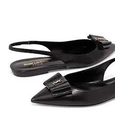 Alternative view of Giày Saint Laurent Anaïs Slingback 'Black' 6496211ZJ101299