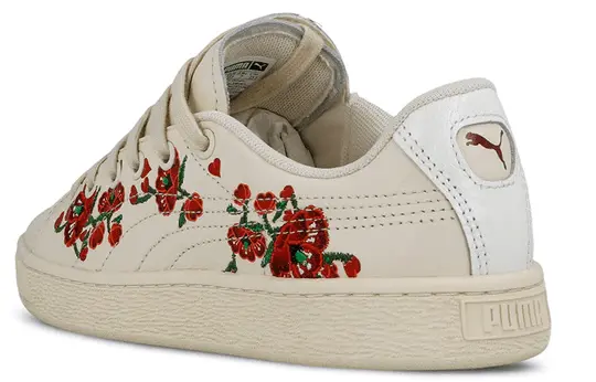 Giày Puma Sue Tsai x Wmns Basket 'Cherry Bombs Powder Puff' 369387-01 - Ảnh 7