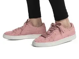 Alternative view of Giày Puma Suede Studs 'Pink' 369563-02