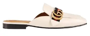 Giày Gucci Peyton Slippers White 423694-DKHC0-9061