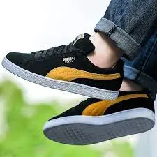 Giày Puma Suede Classic 'Black Golden Rod' 365347-85 - Ảnh 6