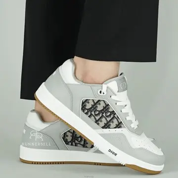 Alternative view of Giày Dior B27 Low Dior Oblique Galaxy 'Grey Gum' 3SN272ZIR-H165