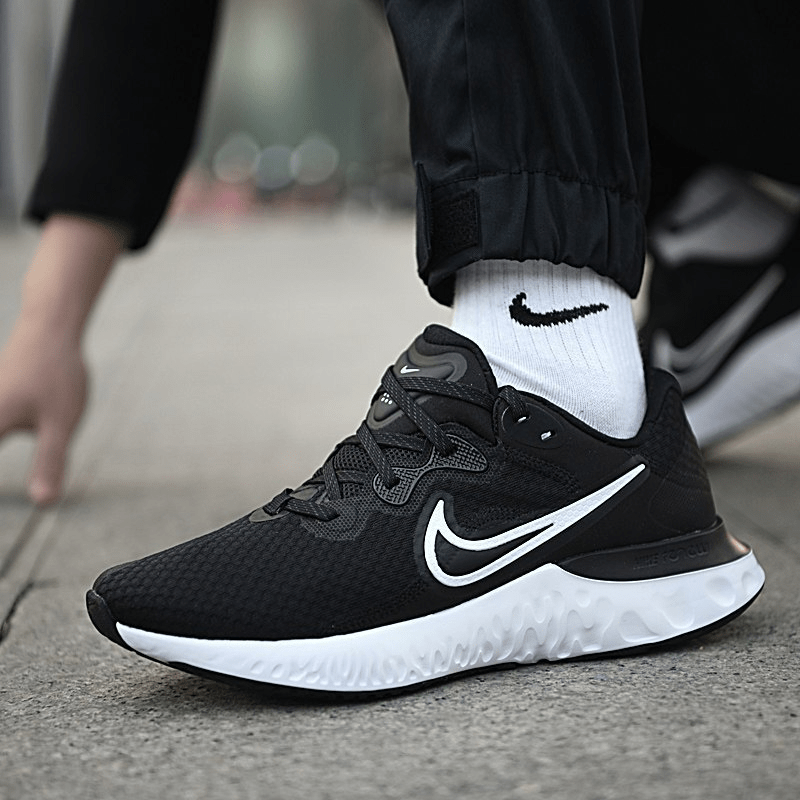 Giày Nike Renew Run 2 'Black White' CU3504-005 - Ảnh 2