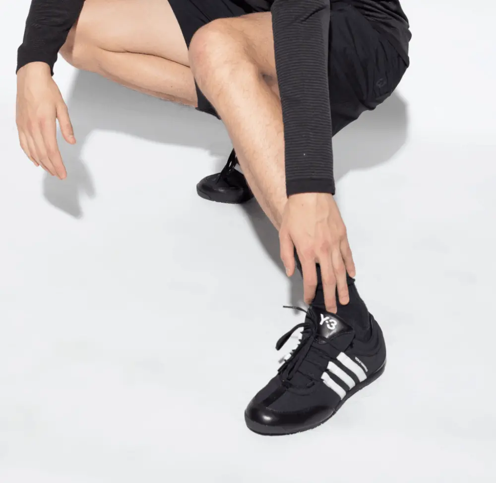 Giày Adidas Y-3 Boxing ‘Black White’ GZ9170 - Ảnh 4