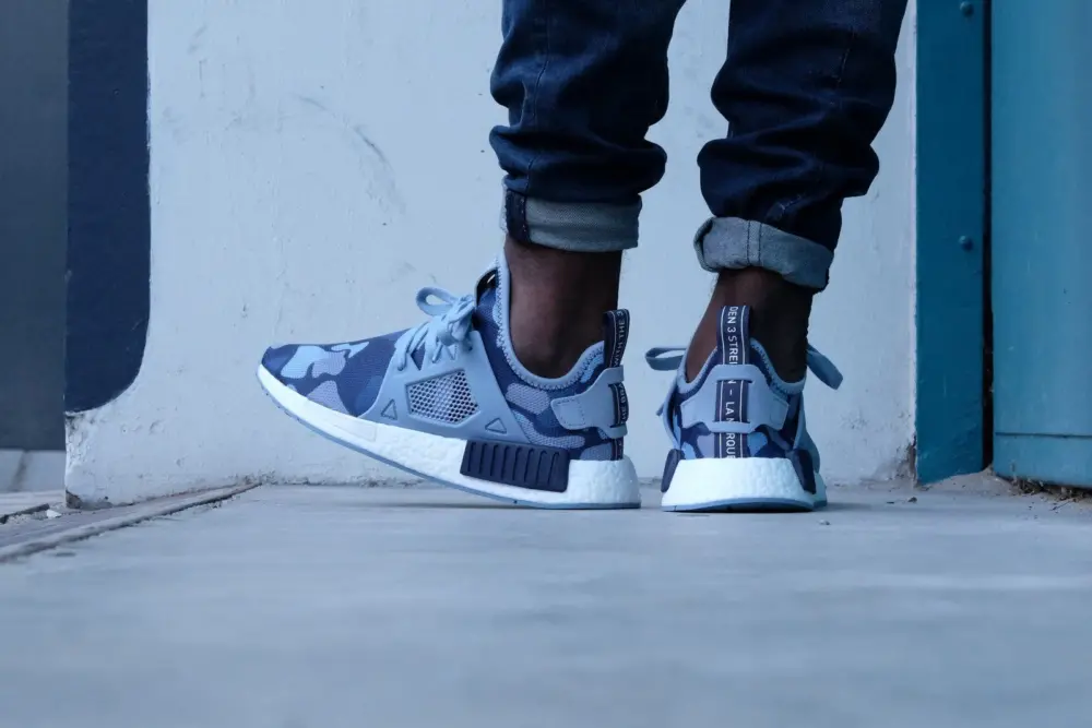 Alternative view of Giày Adidas NMD Xr1 Camo Pack 'Blue' BA7754