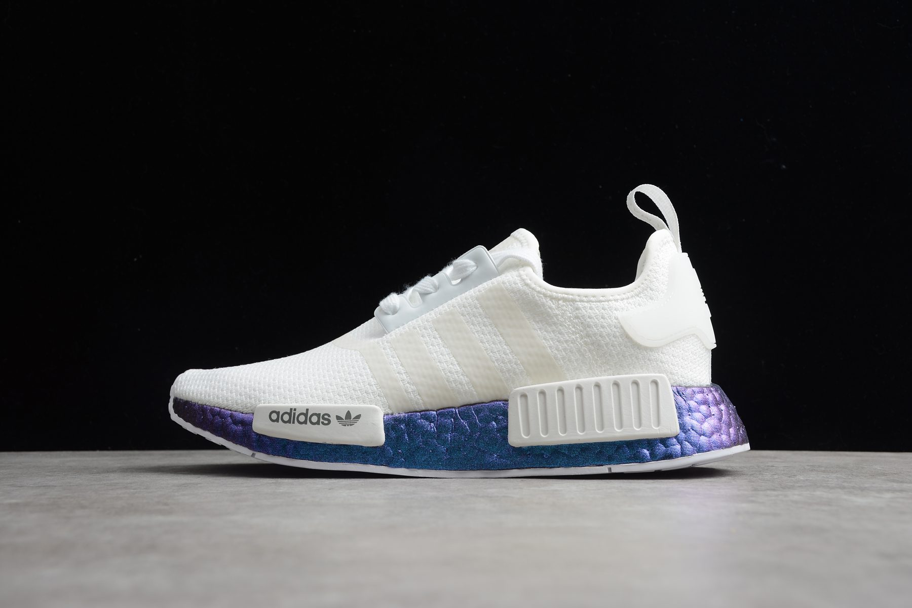Giày Adidas NMD R1 Metallic Blue Boost FV5344 - Ảnh 6