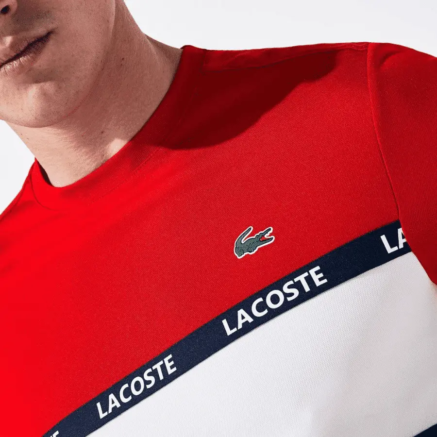 Áo Lacoste Sport Pique Red TH8427-51-YY2 - Ảnh 4