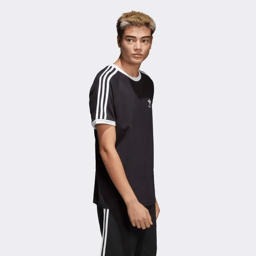 Áo Adidas 3 Stripes Tee Black CW1202 - Ảnh 5