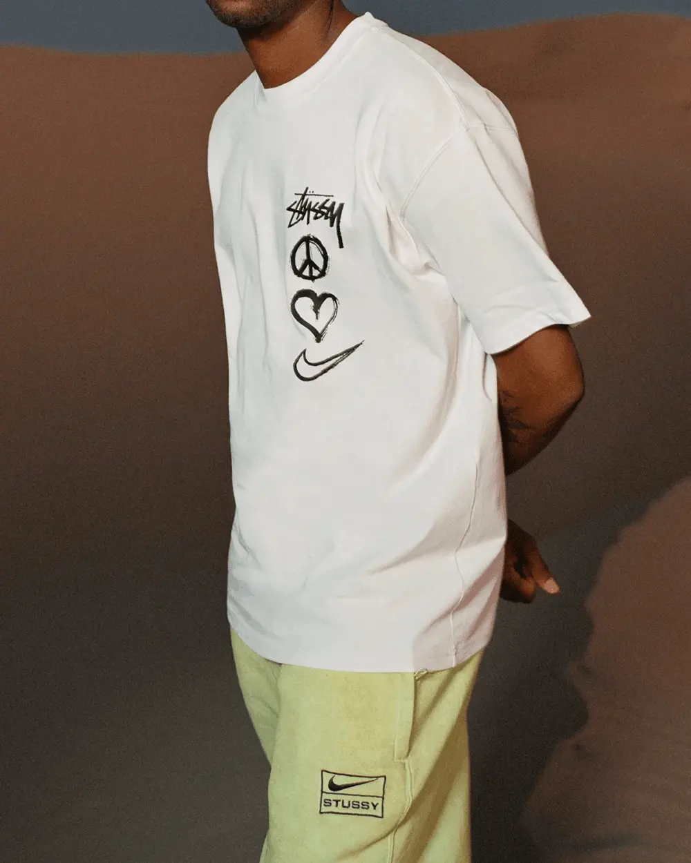 Áo Nike x Stussy T-shirt 'White' DV1775-100 - Ảnh 3