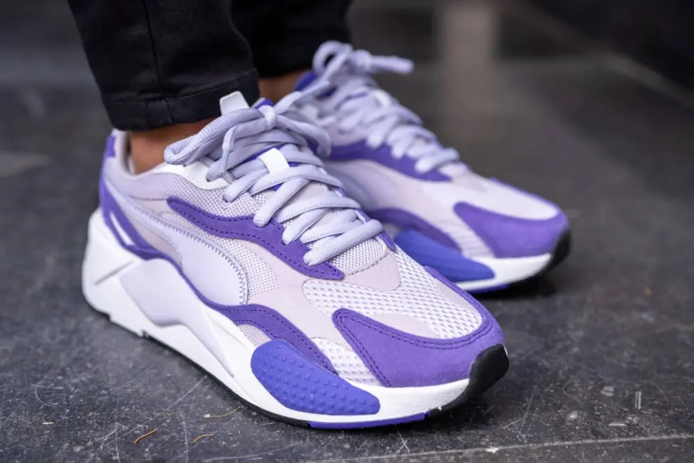 Giày Puma RS-X 3 Super 'Purple Heather' 372884-08 - Ảnh 4