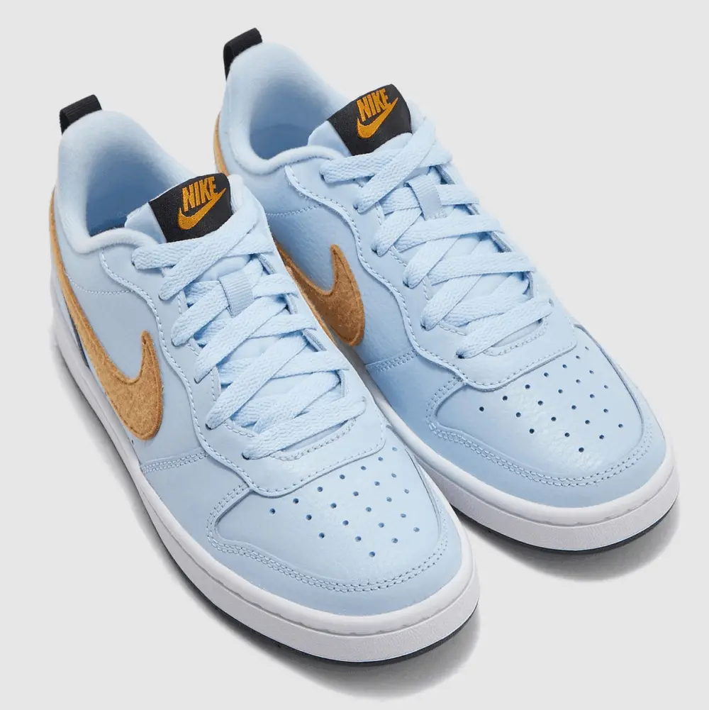 Giày Nike Court Borough Low 2 GS Blue CQ4015-400 - Ảnh 3