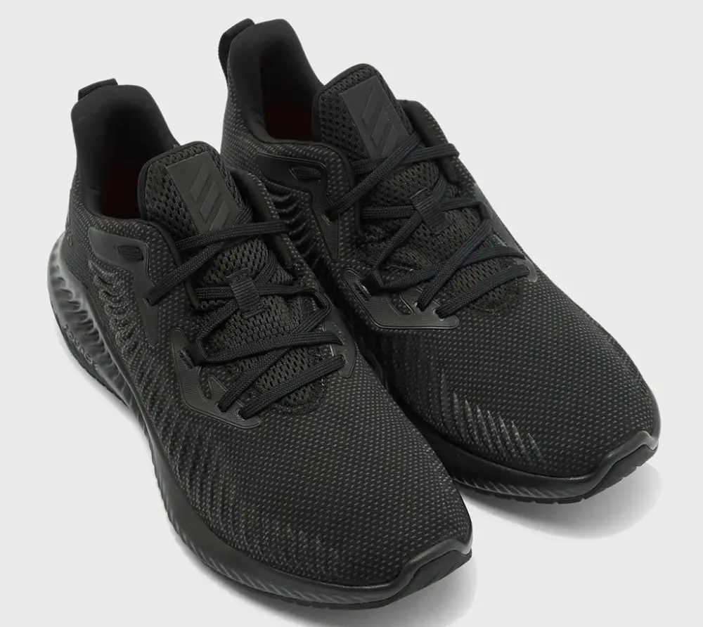 Giày Adidas Alphabounce+ 3 'Triple Black' EG1391 - Ảnh 4