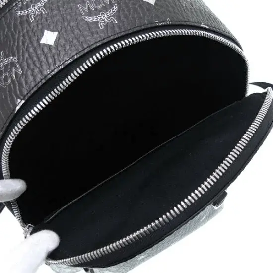 Túi MCM Small Backpack Gradation Visetos 'Black' MMK9AVE18SV001 - Ảnh 4