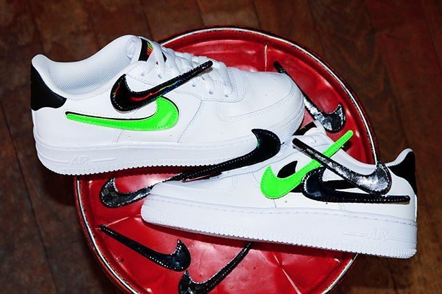 Giày Nike Air Force 1 LV8 3 'Green Strike' AR7446-100 - Ảnh 5