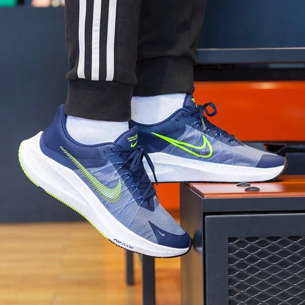 Giày Nike Zoom Winflo 8 'Midnight Navy Volt' CW3419-401 - Ảnh 6
