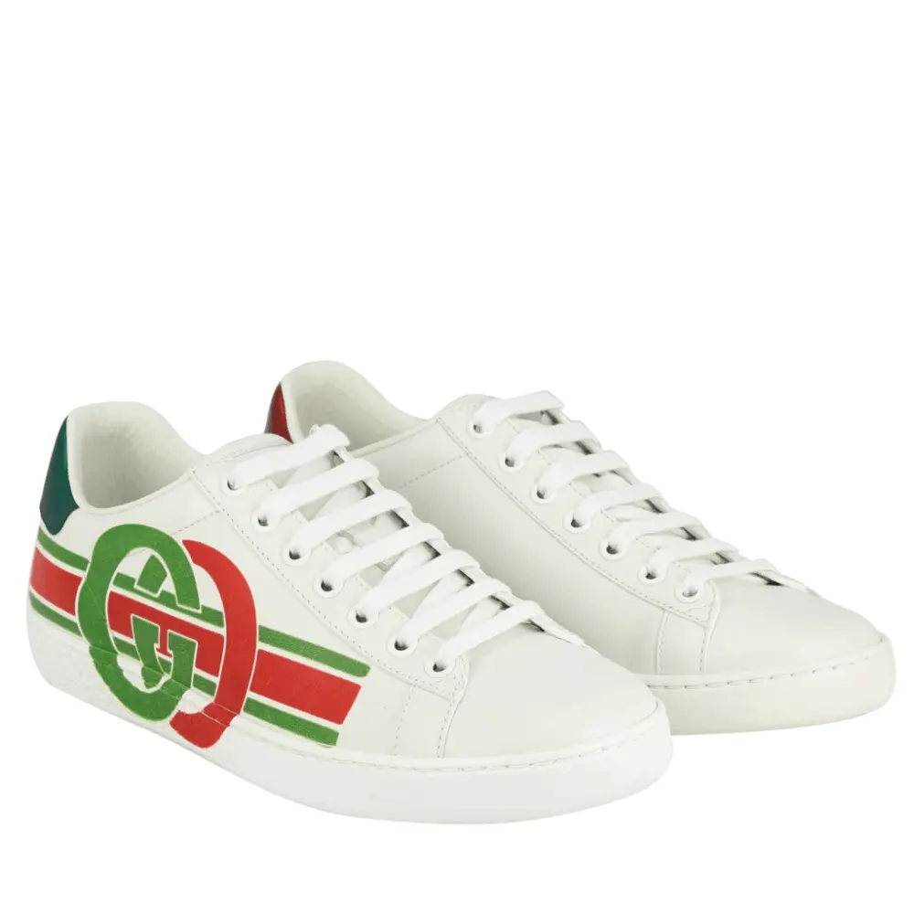Alternative view of Giày Gucci Wmns Ace 'Interlocking G' 577145-A38V0-9062