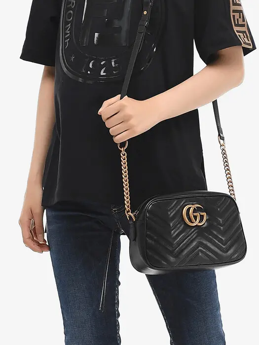 Túi Gucci GG Marmont Small Matelassé Shoulder Bag 447632 DTD1T - Ảnh 4