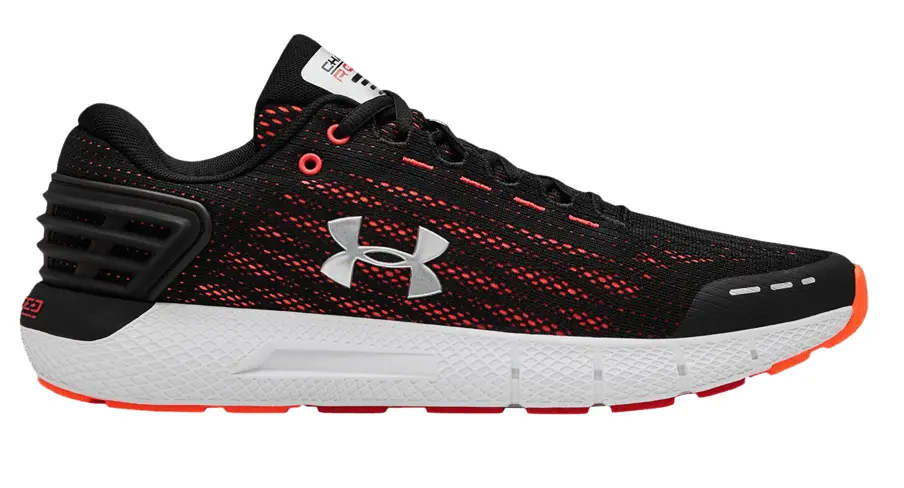 Giày Under Armour Charged Rogue 'Black Orange Glitch' 3021225-002