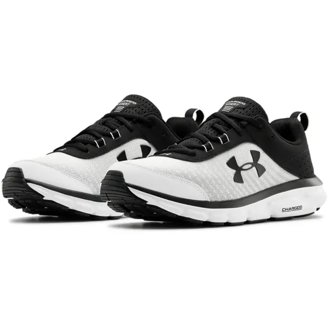 Alternative view of Giày Under Armour Charged Assert 8 'Black White' 3021952-110