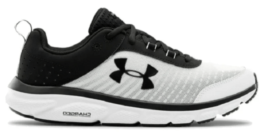Giày Under Armour Charged Assert 8 'Black White' 3021952-110